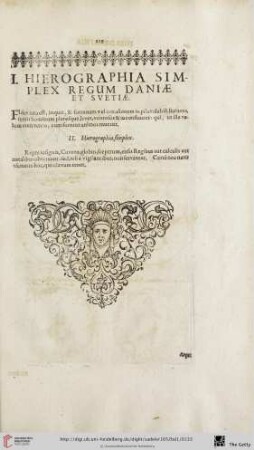 Hierographia simplex Regum Daniӕ et Suetiӕ