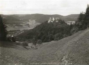 Schloß Friedensburg : Blick auf Schloß Friedensburg in Leutenberg