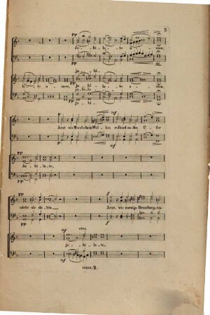 Sammlung von Gesängen & Chören für Männerstimmen : zunächst für d. Mittelrhein. Musikverband bestimmt, 2