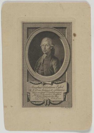 Bildnis des Josephus Valentinus Eybel