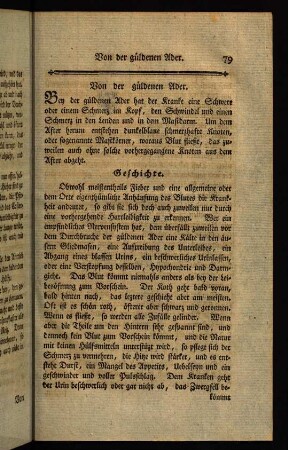 79-99, Die güldene Ader