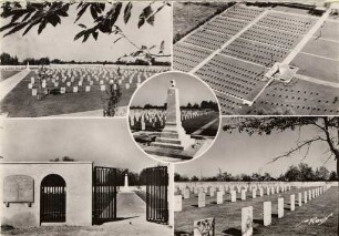 Deportiertenfriedhof Gurs. Postkarte