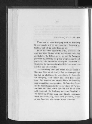 Düsseldorf, den 12. Juli 1912