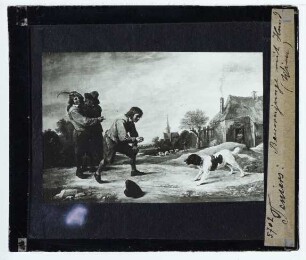 Teniers (David d.J.), Bauernjungen mit einem Hund (Wien KhM GG_746)