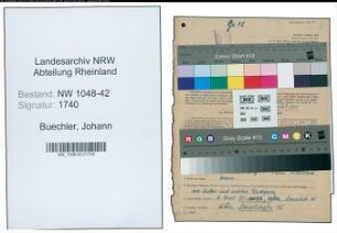 Entnazifizierung Johann Buechler , geb. 06.07.1910 (Pferdepfleger)