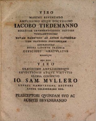 Dissertatio De Fvnere Stephani Act. VIII. 2