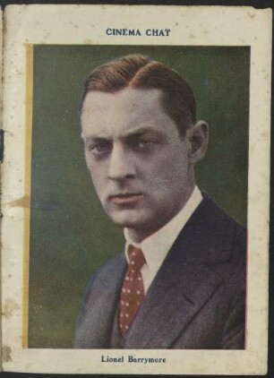 Cinema chat - [Fotografía de] Lionel Barrymore