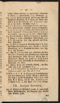 VII. Scripta historica.