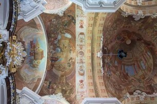 Freskendekoration, Grüssau, Polen