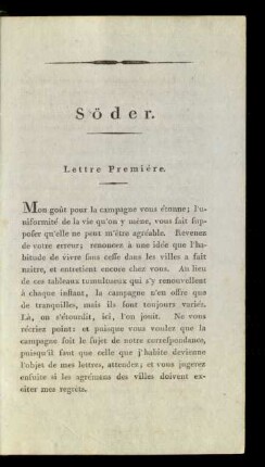 Lettre Première