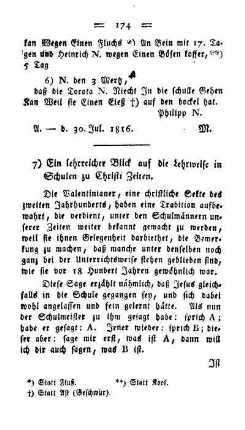Ein lehrreicher Blick auf die Lehrweise in Schulen zu Christi Zeiten