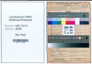 Entnazifizierung Paul Nol , geb. 12.02.1890 (Pliester)