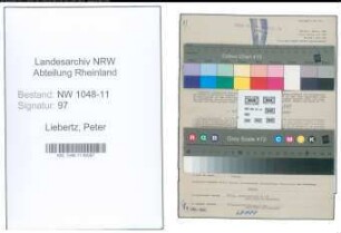 Entnazifizierung Peter Liebertz , geb. 27.10.1897 (Spediteur)