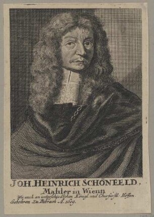 Bildnis des Joh. Heinrich Schönfeld