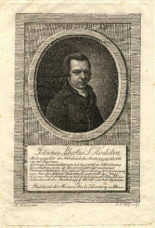 Bildnis von Johann Albert Sytses Hoekstra (1763-1817
