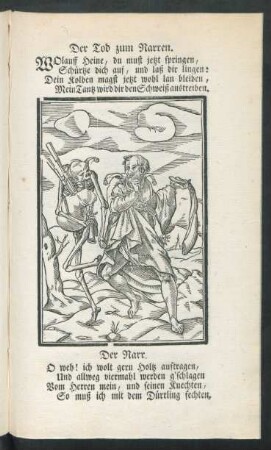 Der Tod zum Narren