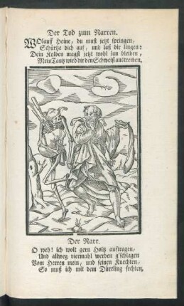 Der Tod zum Narren