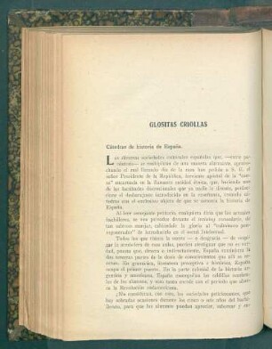 Cátedras de historia de España