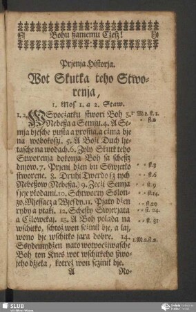 Bibliske Historjy steho Stareho Sakona