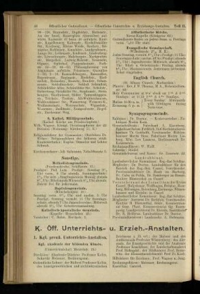 Öff. Unterrichts- u. Erzieh.-Anstalten