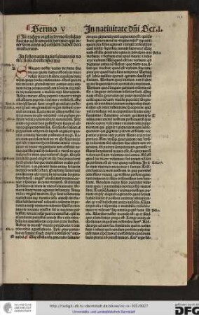 Salvator noster natis de patre sine die per quem factus est omnis dies, voluit in terra habere natalem hunc diem...