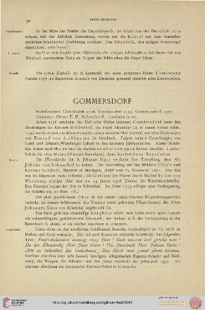 ⟦Gommersdorf⟧