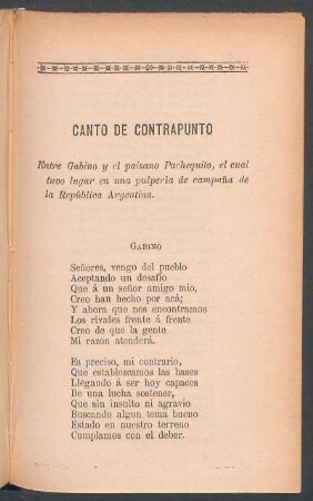 Canto de contrapunto