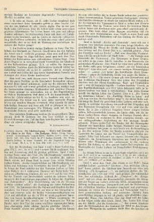 51-54 [Rezension] Luther, Martin, Luther deutsch ; Bde. 5-8