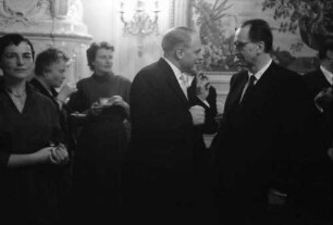 Donaueschingen: Donaueschinger Musiktage; Schloss Donaueschingen; Prinzessin von Fürstenberg, Max Rieple, Hans Rosbaud