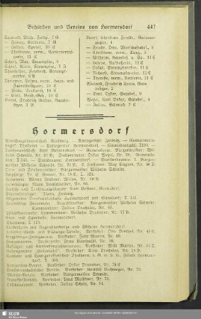 Hormersdorf