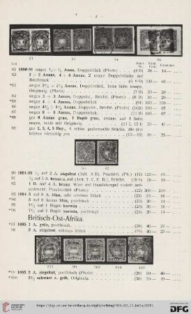 Britisch-Ost-Afrika (Nr. 97-130)