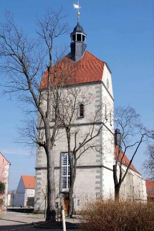 Mühlberg/Elbe, Neustädter Markt, Schulplatz
