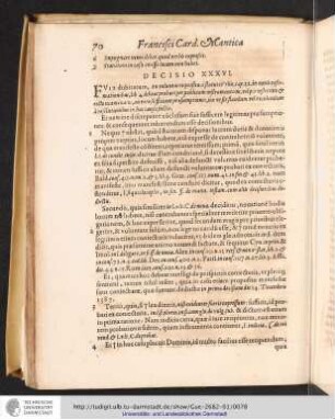 Decisio XXXVI