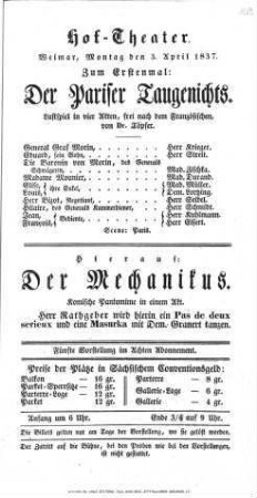 Der Mechanikus