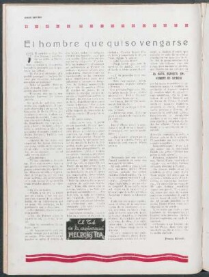 El hombre que quiso vengarse