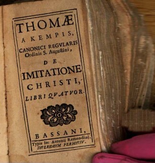 Thomae a Kempis ...De Imitatione Christi : lib. 4