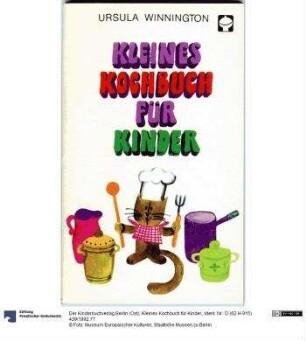 Kleines Kochbuch für Kinder.