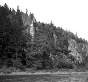 Felsenlandschaft an der Tepl bei Karlsbad
