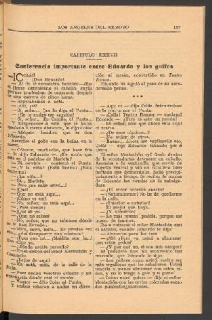 Capítulo XXXVII : Conferencia importante entre Eduardo y los golfos