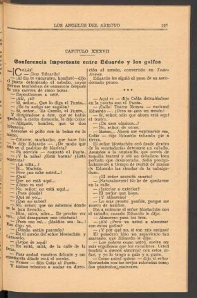 Capítulo XXXVII : Conferencia importante entre Eduardo y los golfos