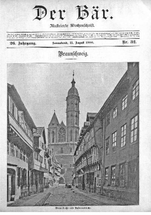 Sonnabend, 11. August 1900 Nr, 32