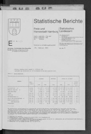 Bergbau, Verarbeitendes Gewerbe Dezember 1990 : Lfd. Nr. 4