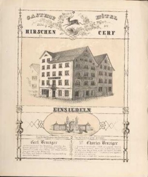 Gasthof zum Hirschen in Einsiedeln