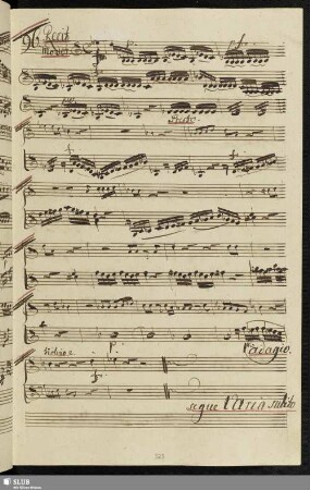 96. Recit[ativo]: Mi sento in seno / Rutini, G.M.