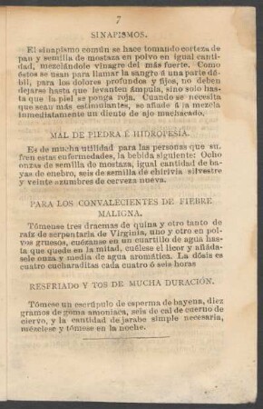 Resfriado y tos de mucha duración.