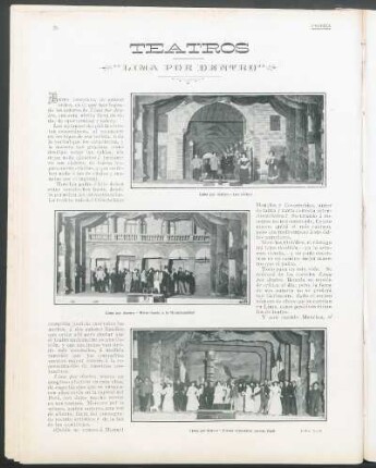 Teatros - "Lima por dentro"
