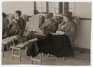 Auf dem Schnelldampfer "Bremen"