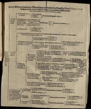 Kurtzer Abriß gegenwärtiger Abhandelung des dreyfachen Wunsches [...]