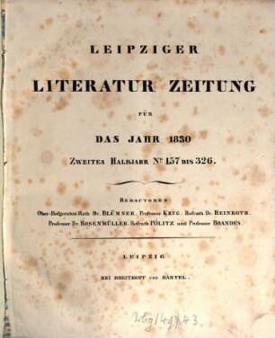 Leipziger Literaturzeitung. 1830,2