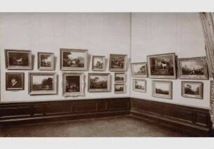 Blick in die Ausstellung der Nationalgalerie, Raum 25